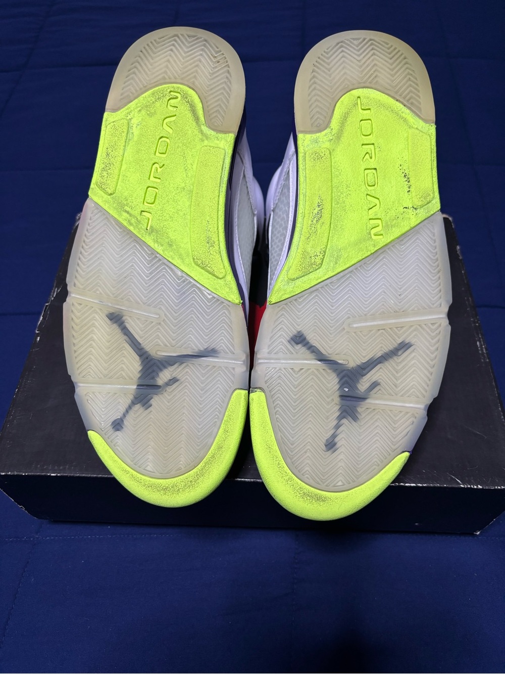 Jordan 5 Retro Alternate Bel Air 2020 Size 12 - Picture 5 of 8